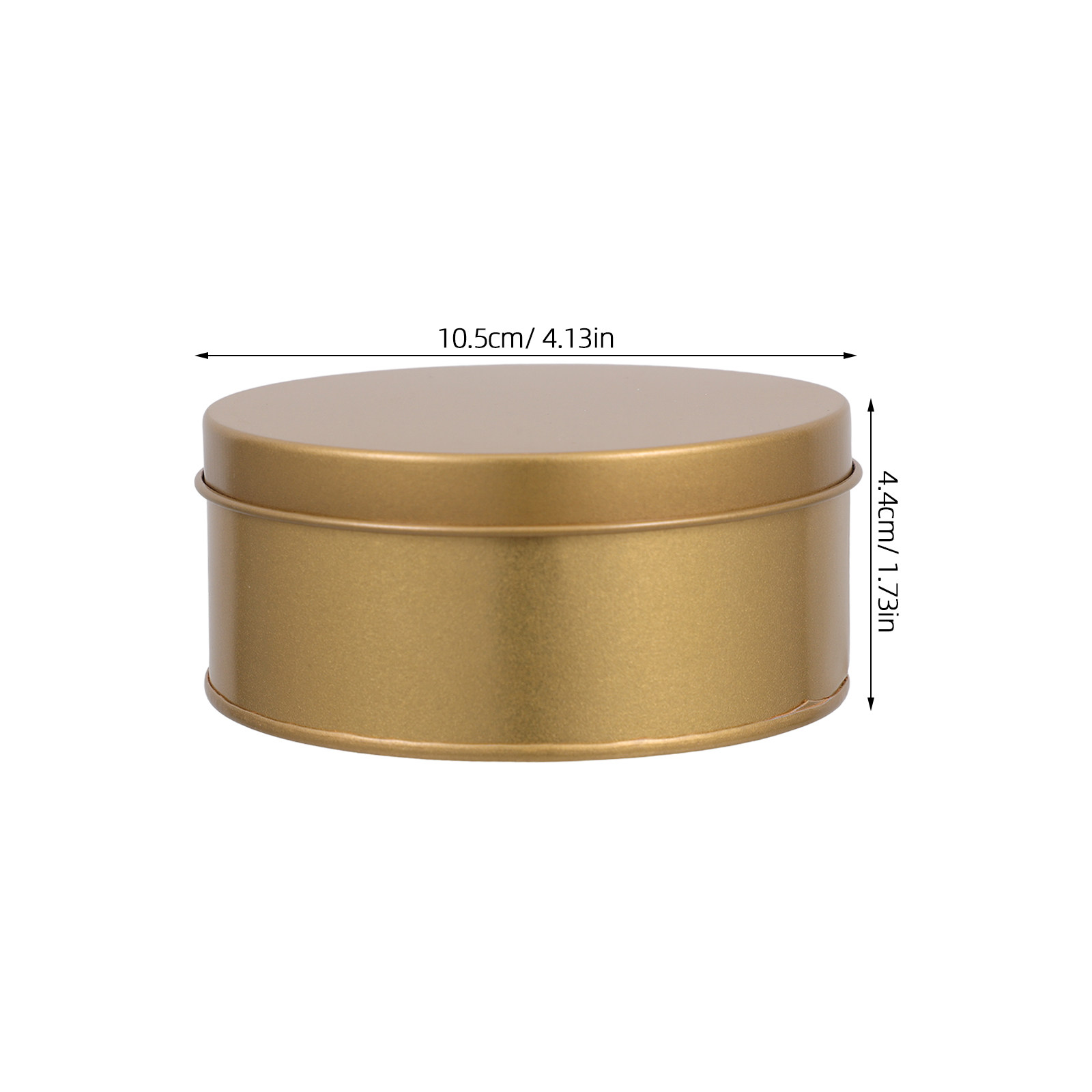 4Pcs Stylish Round Metal Stora - Kitchen Baking Pantry recensie en prijs