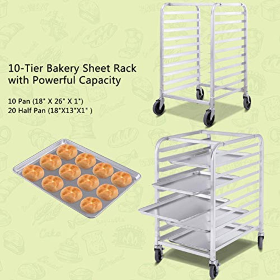 Commercial kitchen bakery rack - Kitchen Baking Trolley recensie en prijs