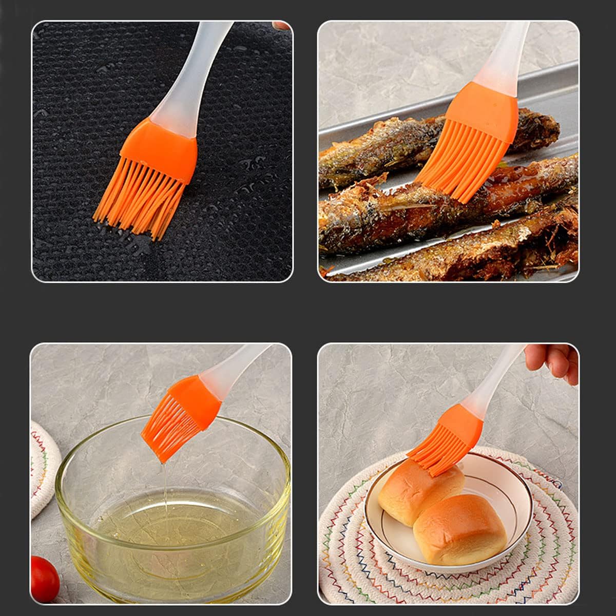 Silicone Basting Brush Set of  - Kitchen Baking Utensil Set recensie en prijs
