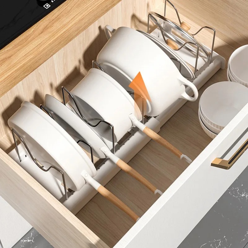 Expandable Kitchen Cabinet Pot - Kitchen Baking Pan Organizer recensie en prijs