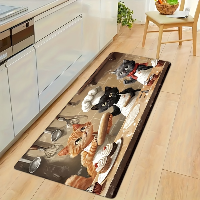 Cute Chef Cat Kitchen Long Mat - Kitchen Living Baking Mats recensie en prijs