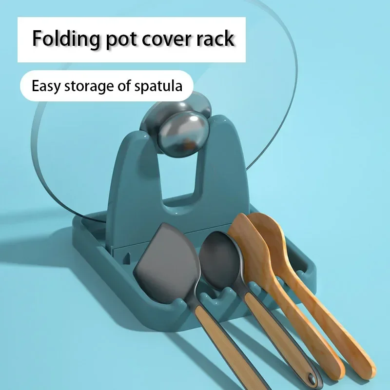 1pc Foldable Pot Lid Rack  Sta - Kitchen Baking Pan Organizer recensie en prijs