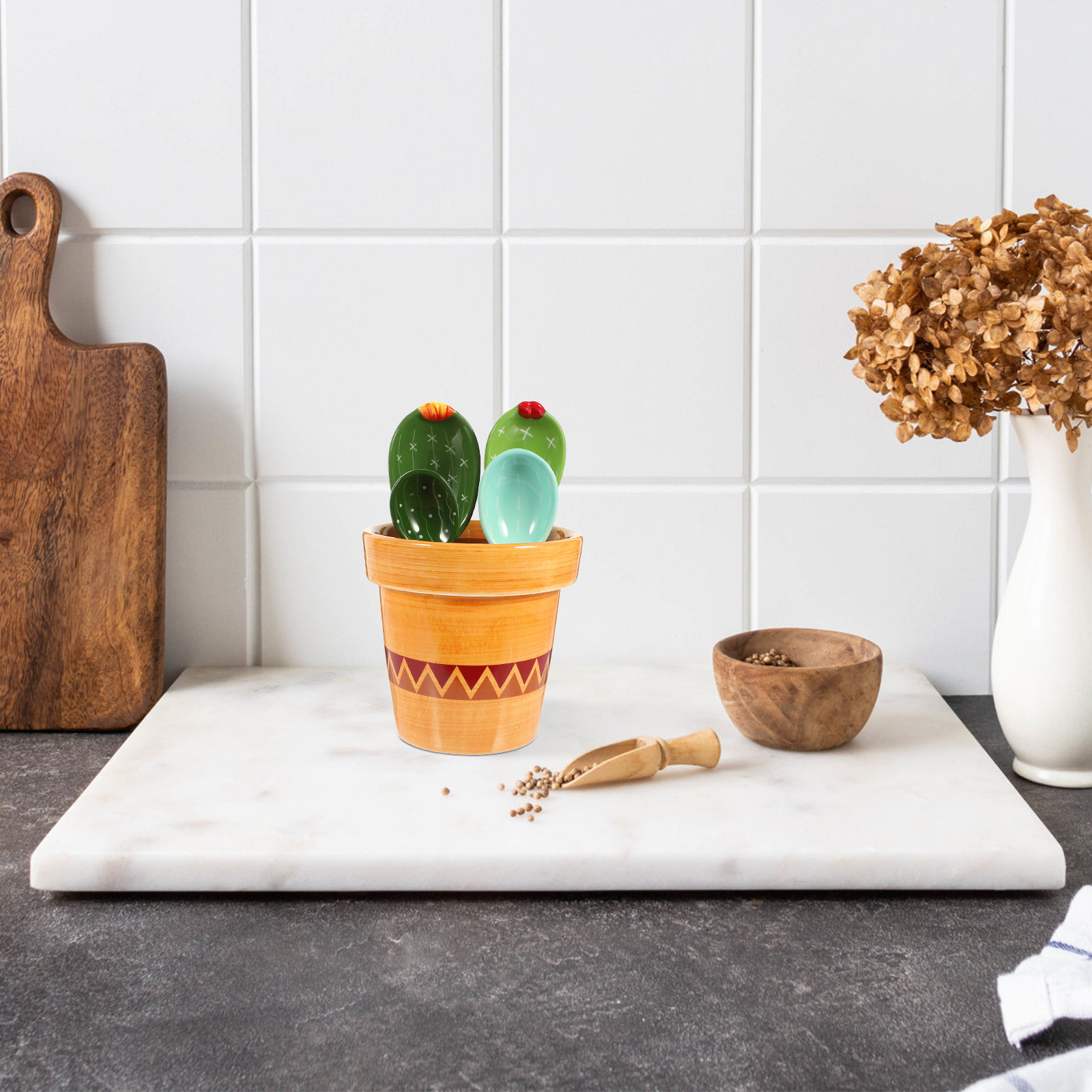 1Set Cactus Design Ceramic Mea - Baking (Kitchen Ingredient) recensie en prijs