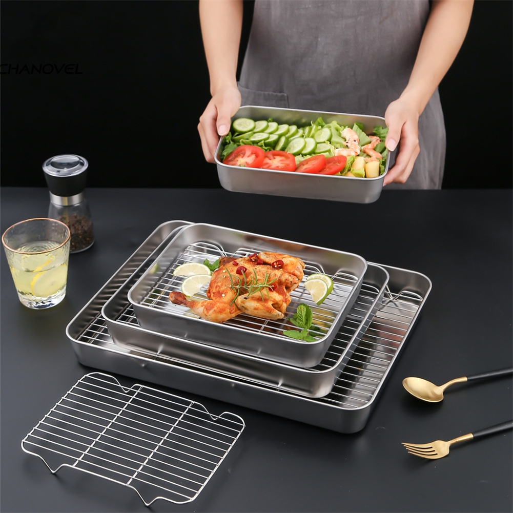 Stainless Steel Baking Pan Tra - Kitchen Baking Tray Rack recensie en prijs