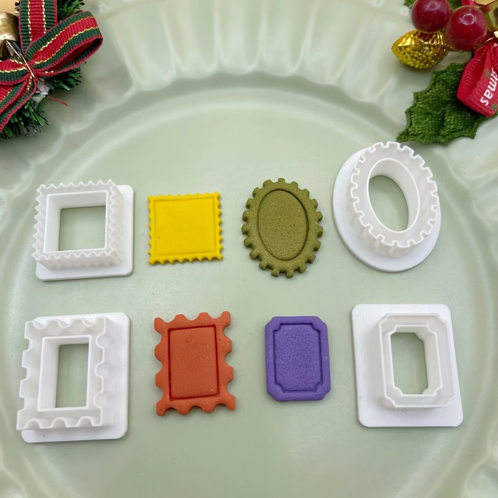 4pcs Holiday Photo Frame Cooki - Kitchen Baking Cookies recensie en prijs