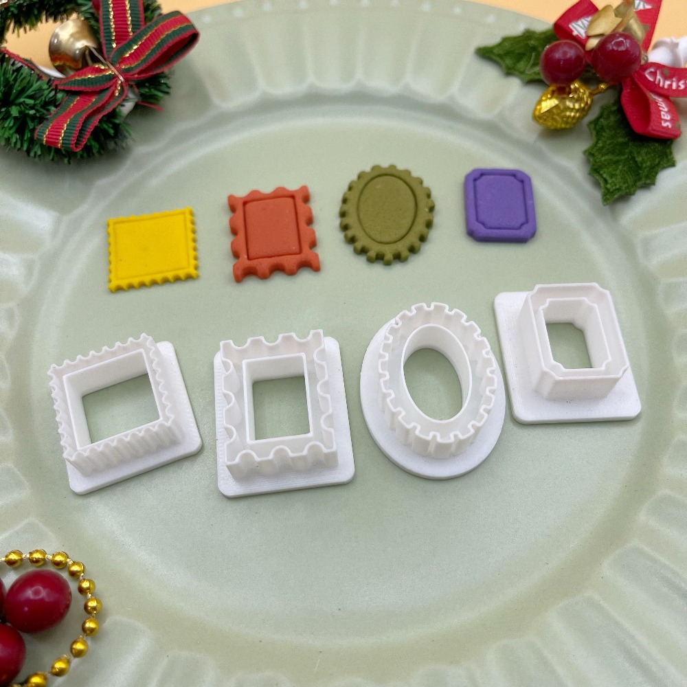 4pcs Holiday Photo Frame Cooki - Kitchen Baking Cookies recensie en prijs