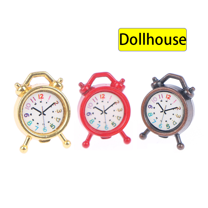 1PC 1:12 Scale Alarm Clock Dol - Kitchen Queen recensie en prijs