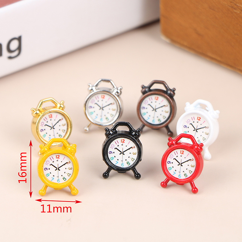 1PC 1:12 Scale Alarm Clock Dol - Kitchen Queen recensie en prijs