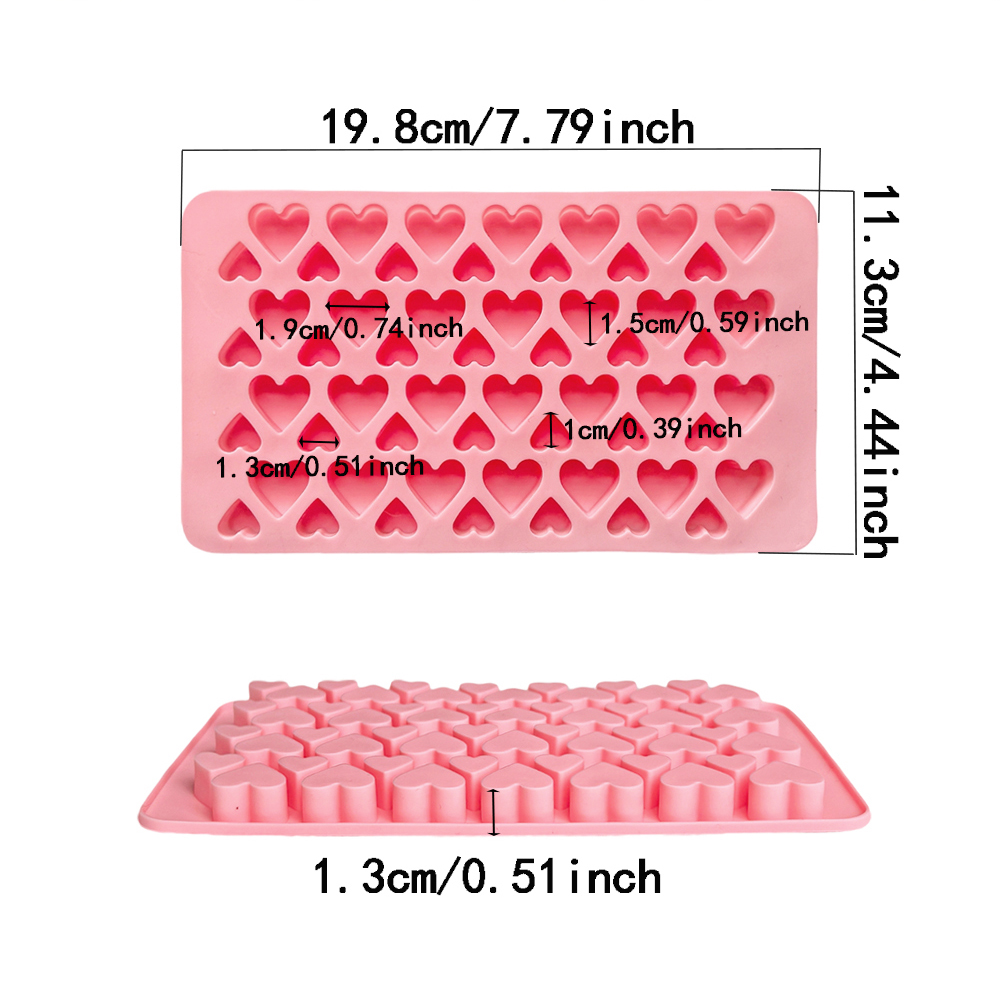 56 cavity size heart-shaped ch - Silicone Cake Mold recensie en prijs