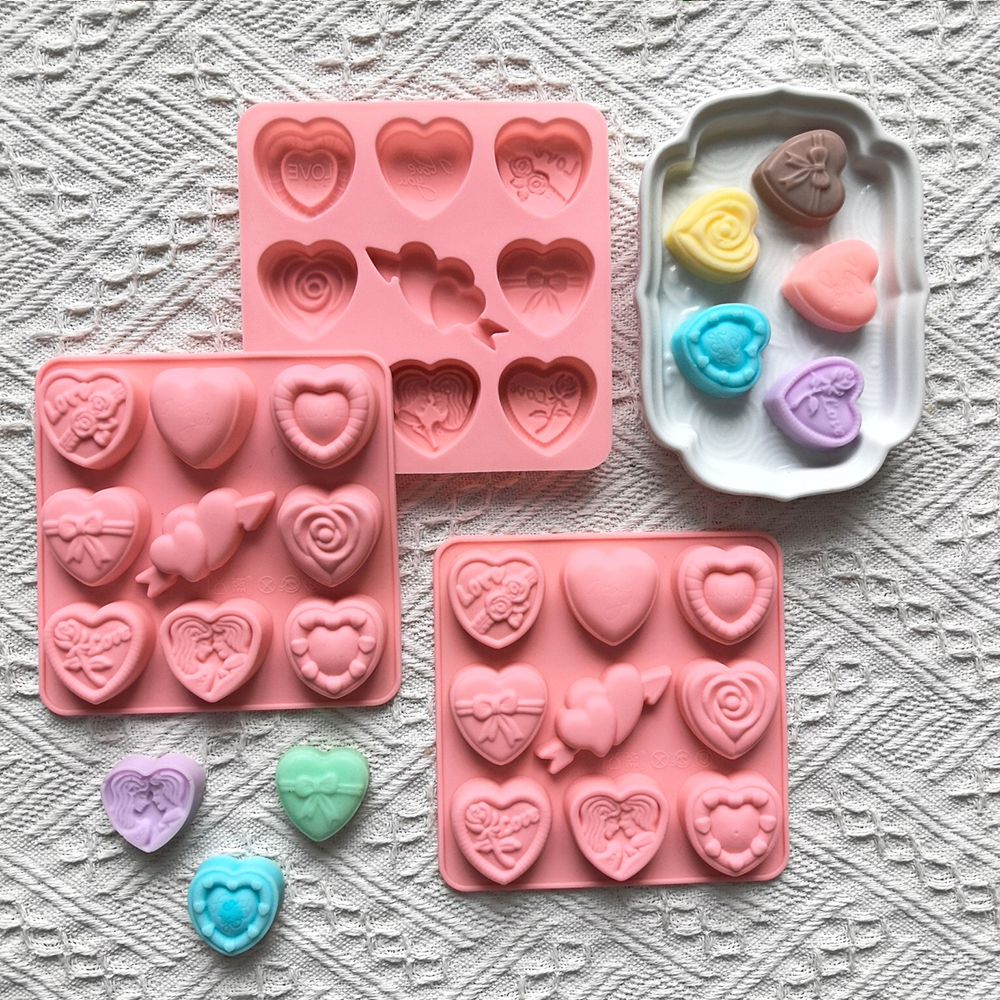 3pcs 9cavities9 different Vale - Silicone Cake Mold recensie en prijs
