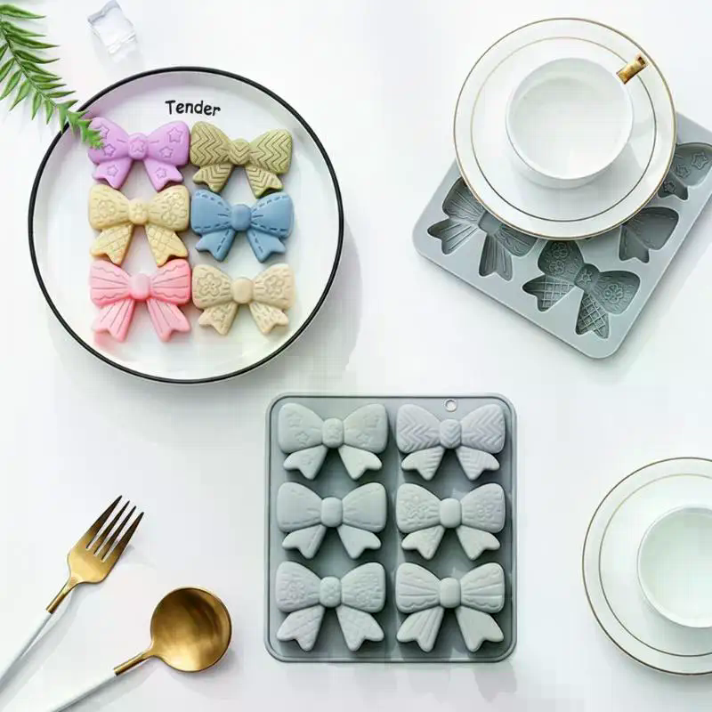 Bow Chocolate Silicone Mold, 6 - Silicone Cake Mold recensie en prijs