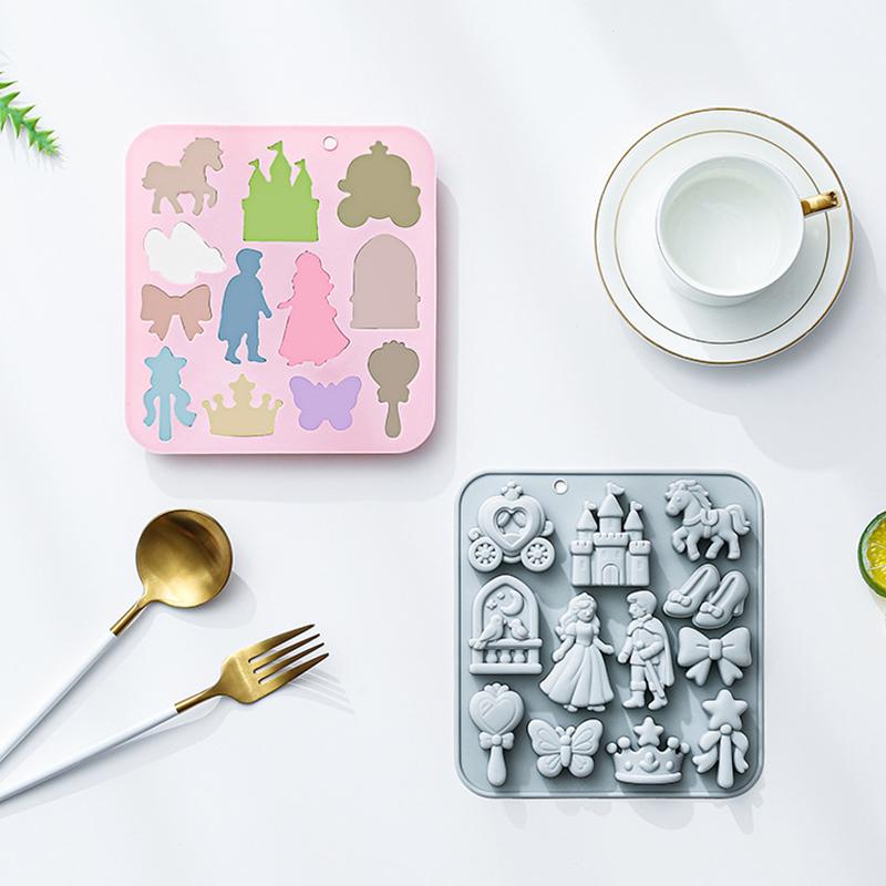 12 Cavity 3D Bow Castle Horse  - Silicone Cake Mold recensie en prijs