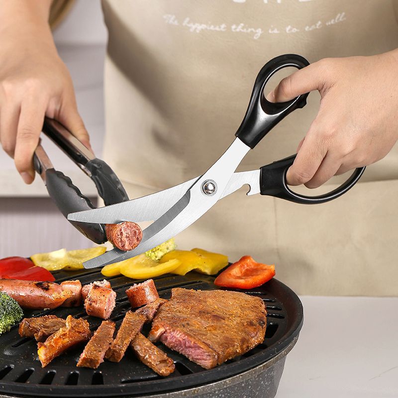 Stainless Steel BBQ Grill Tong - Kitchen Shears In Baking recensie en prijs