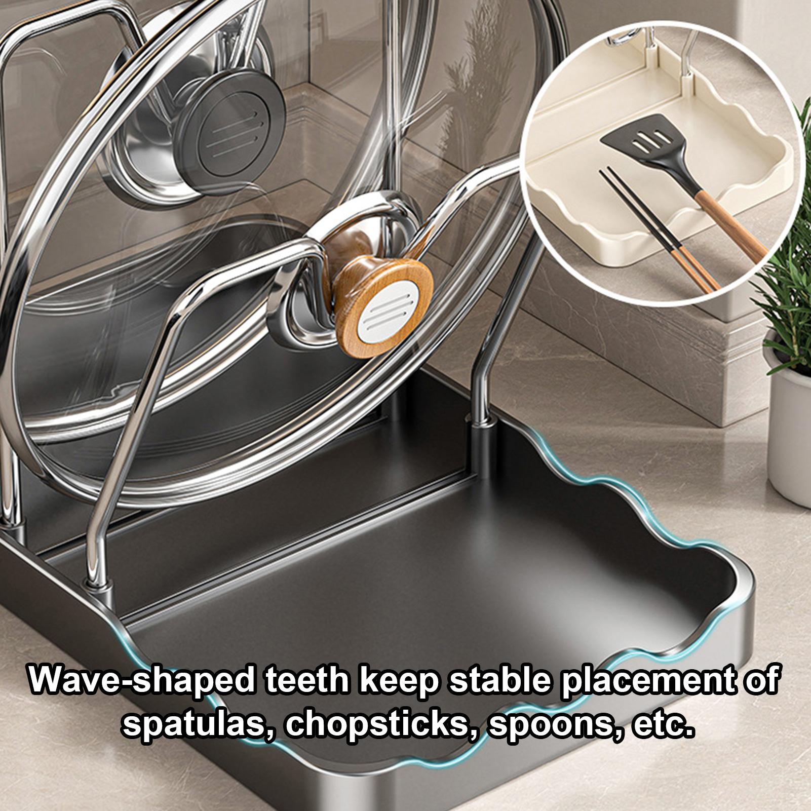 Pot Lid Holder Vertical Spoon  - Kitchen Baking Pantry recensie en prijs
