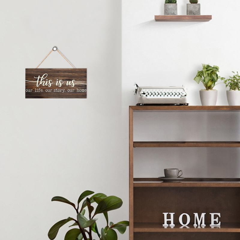 Rustic This is us Wall Hanging - Kitchen Queen recensie en prijs