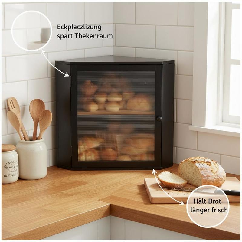 Bamboo Pastry Bin Double Layer - Kitchen Baking Pantry recensie en prijs