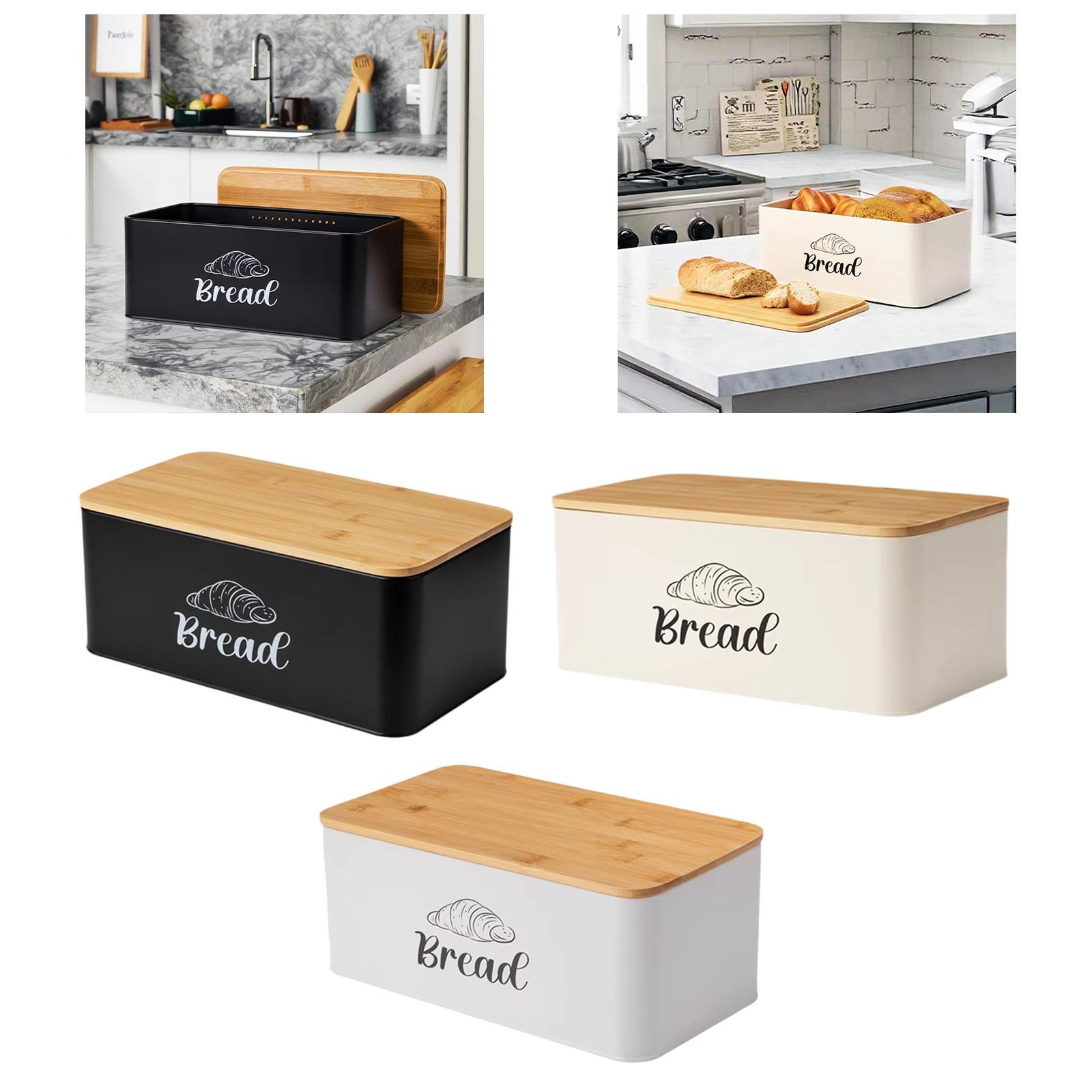 Bread Box for Kitchen Countert - Kitchen Baking Pantry recensie en prijs