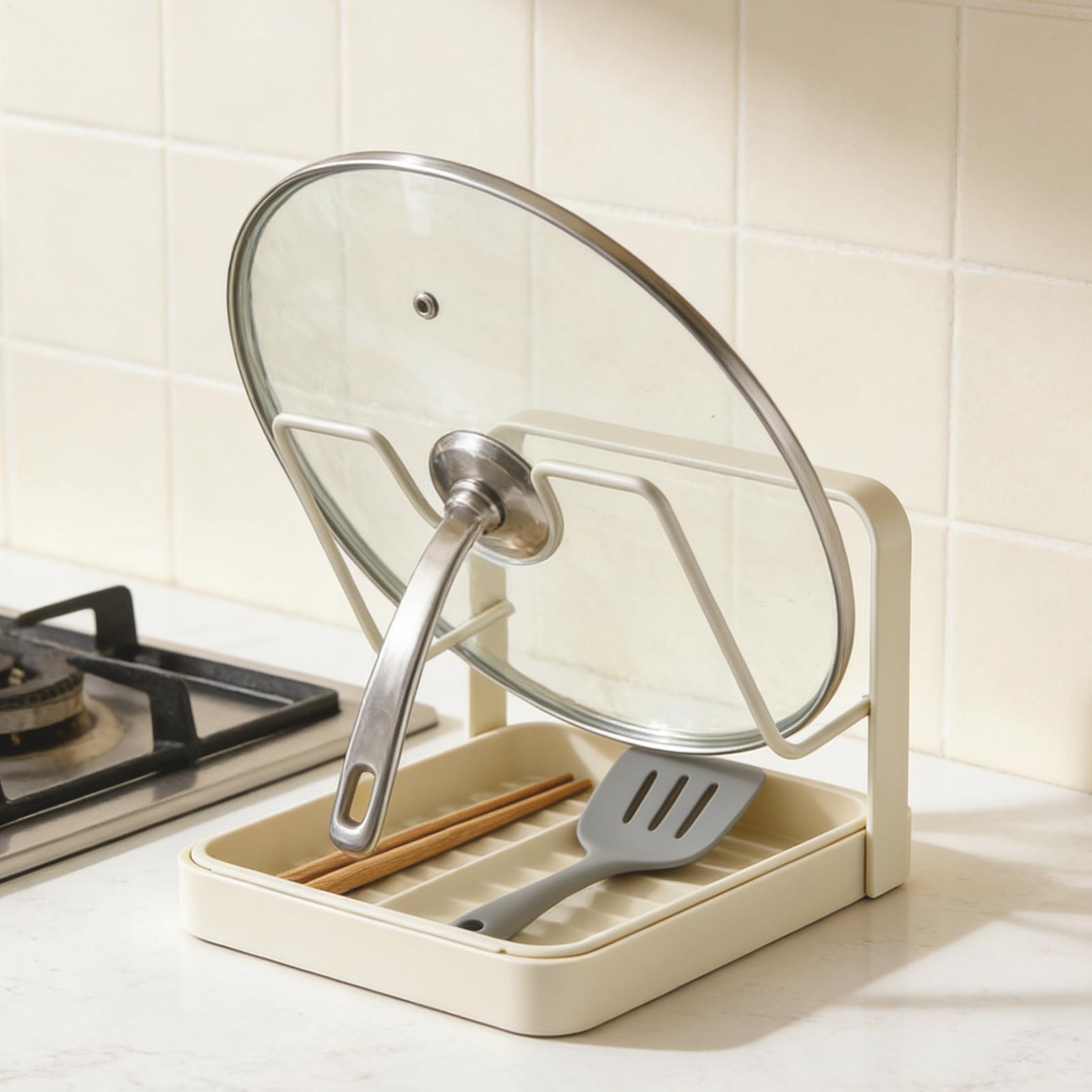 Pot Lid Organizer Anti-Slip Ki - Kitchen Baking Pan Organizer recensie en prijs