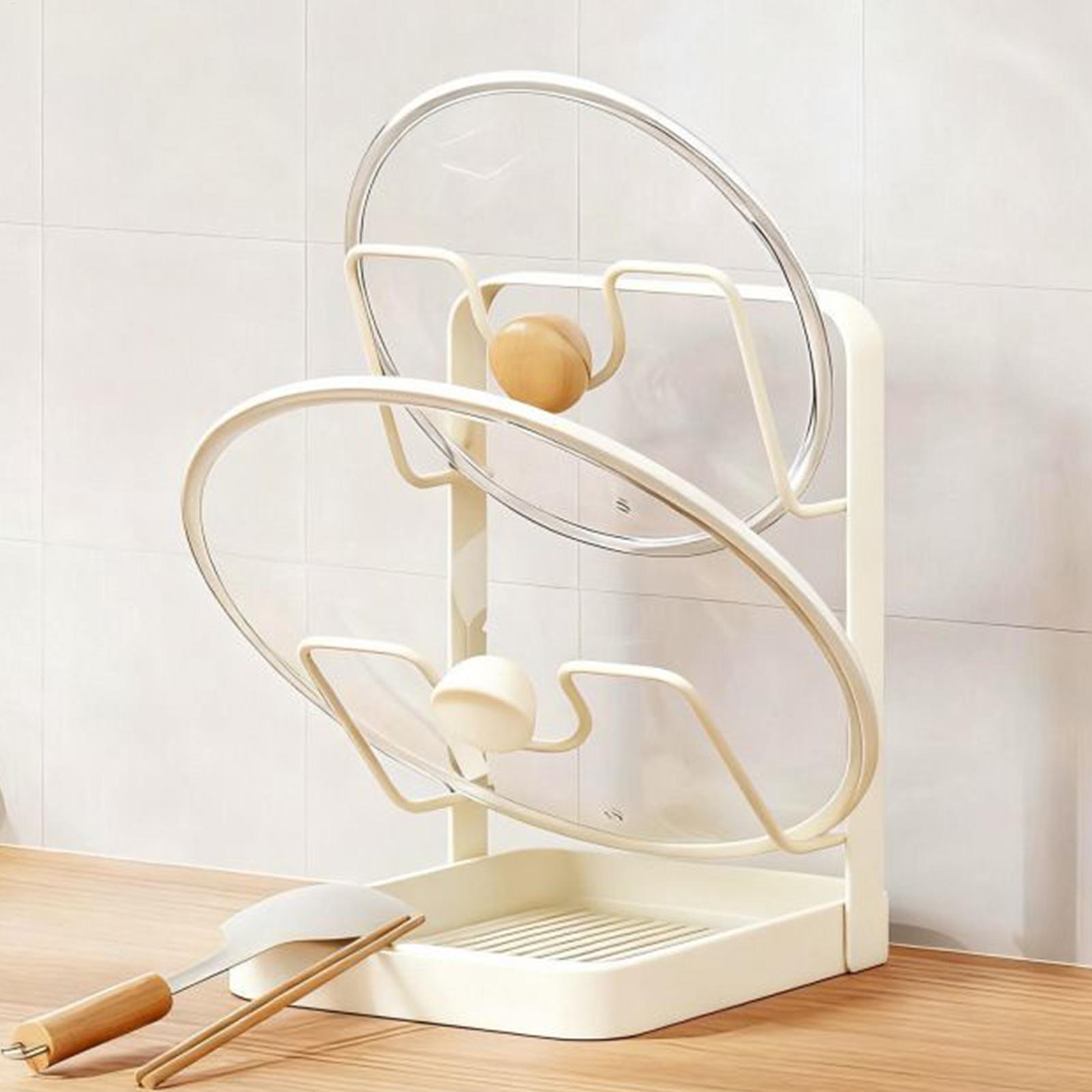 Pot Lid Organizer Anti-Slip Ki - Kitchen Baking Pan Organizer recensie en prijs