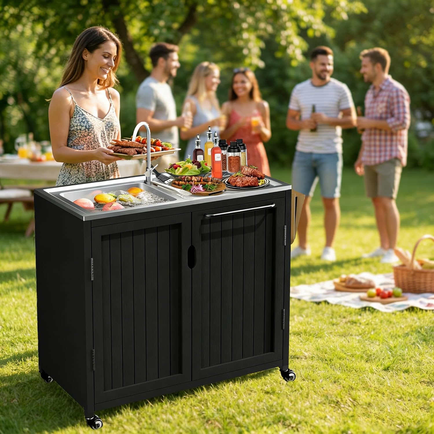 Outdoor Kitchen Island with 30 - Kitchen Queen recensie en prijs