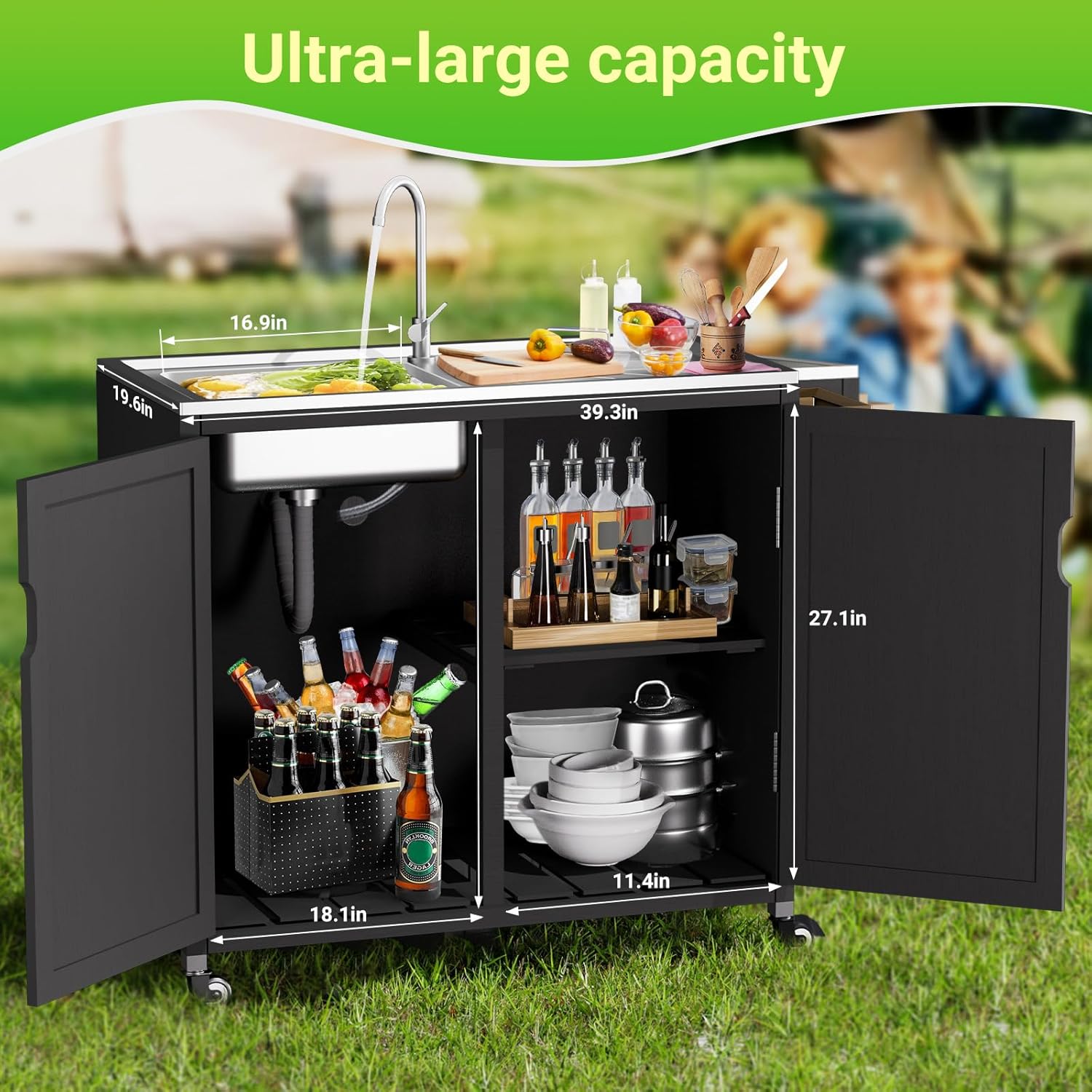 Outdoor Kitchen Island with 30 - Kitchen Queen recensie en prijs