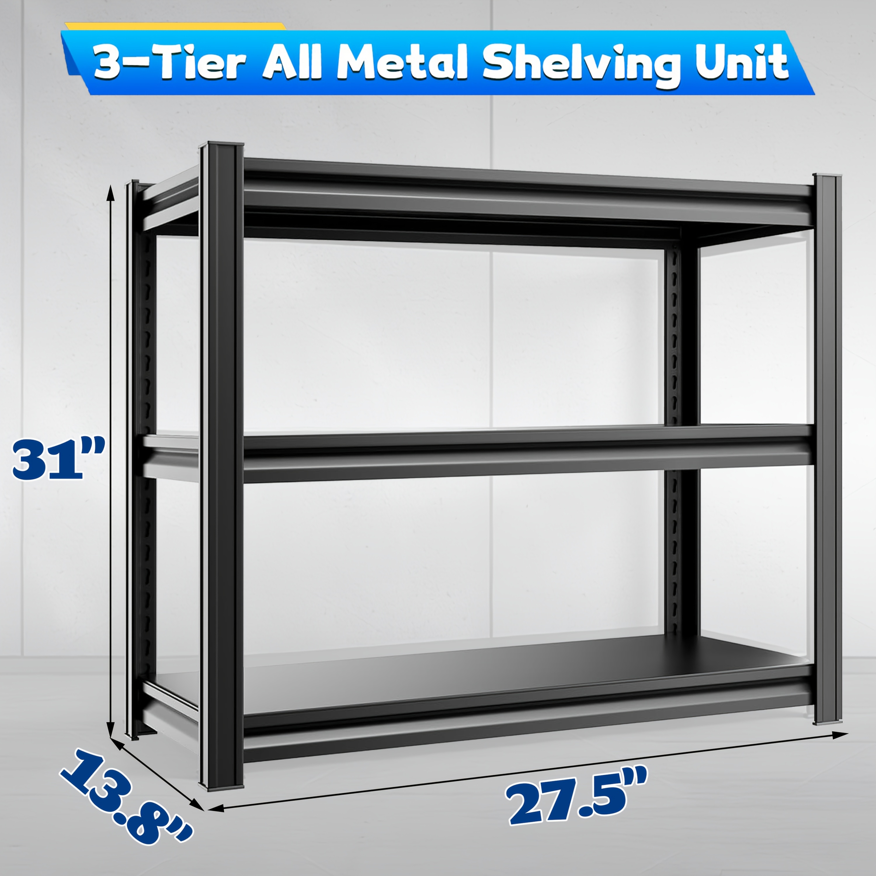 3-Tier Storage Shelving Unit,  - Kitchen Baking Pantry recensie en prijs