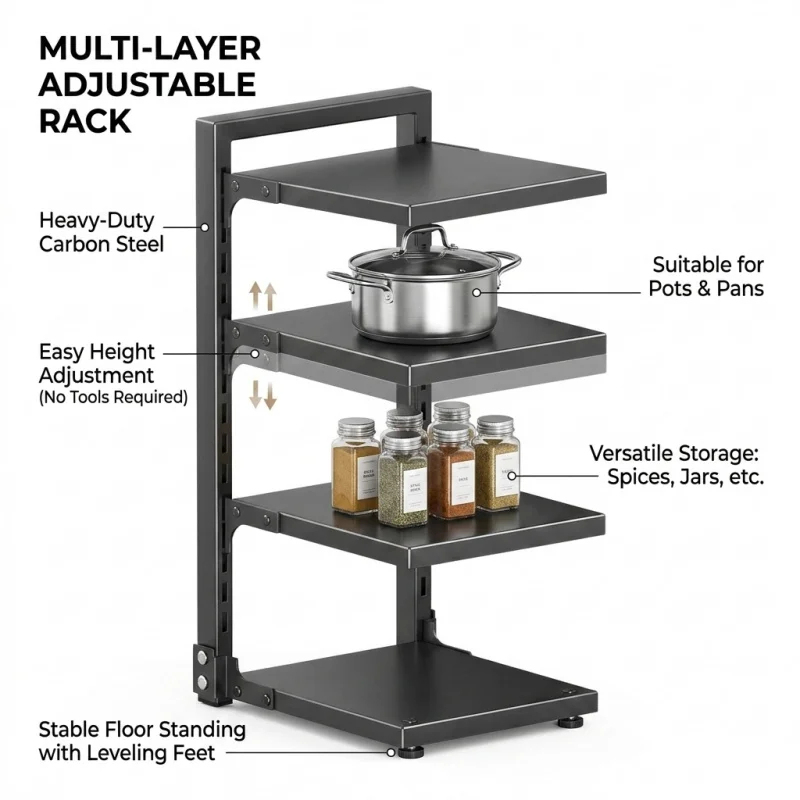 Under Sink Kitchen Organizer R - Kitchen Baking Pan Organizer recensie en prijs