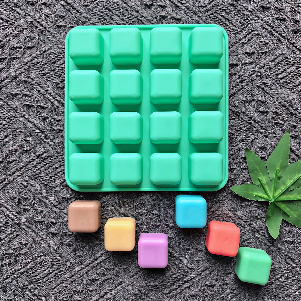 1pc 16 hole square shaped choc - Silicone Cake Mold recensie en prijs