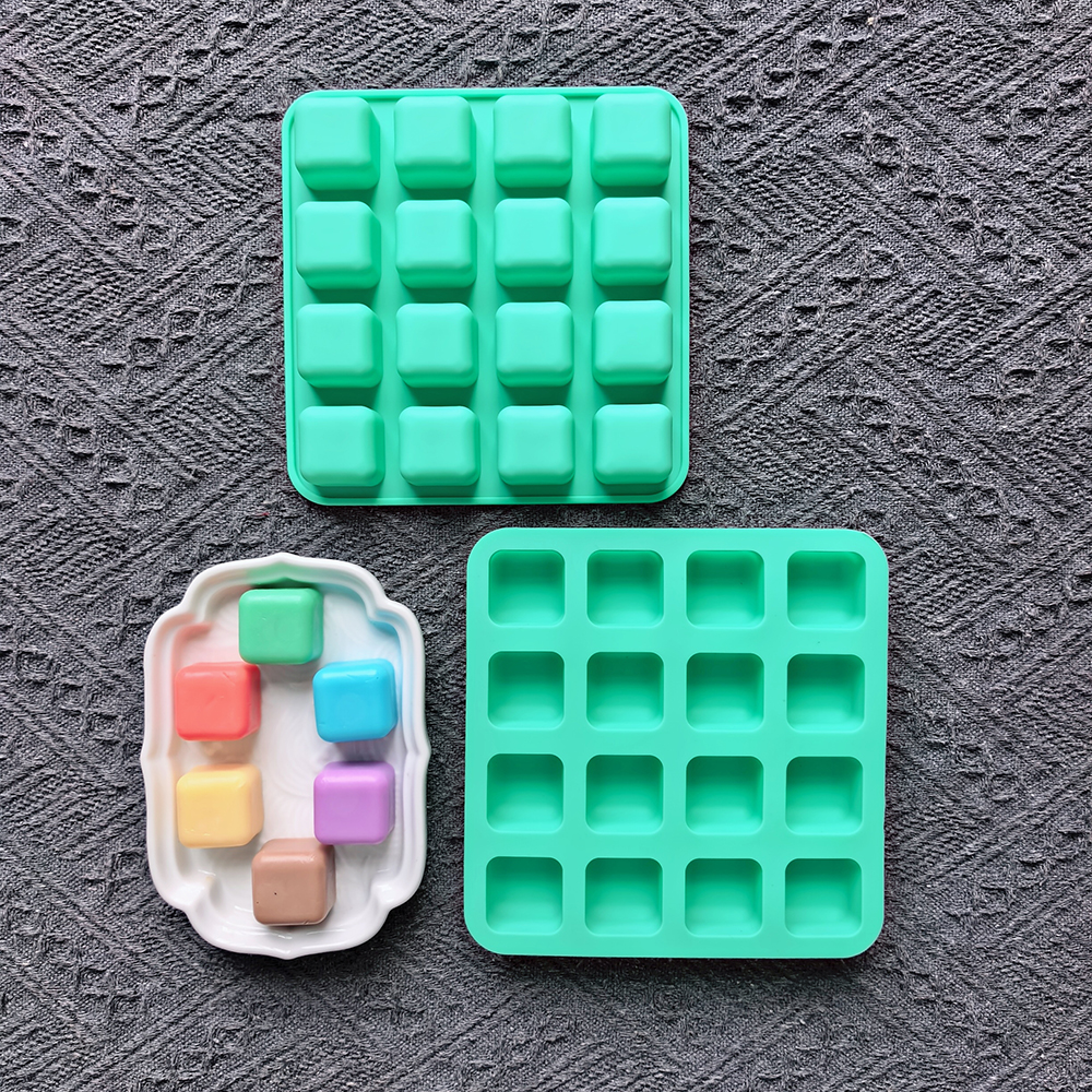1pc 16 hole square shaped choc - Silicone Cake Mold recensie en prijs