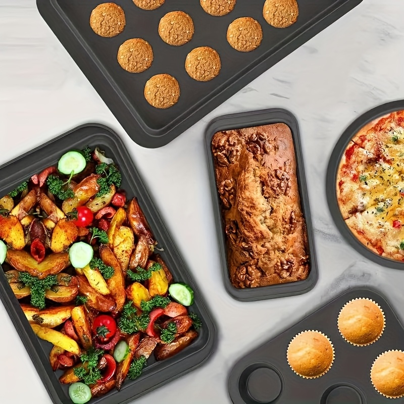 Set of 10 Baking Trays, Featur - Kitchen Baking Cupboard recensie en prijs