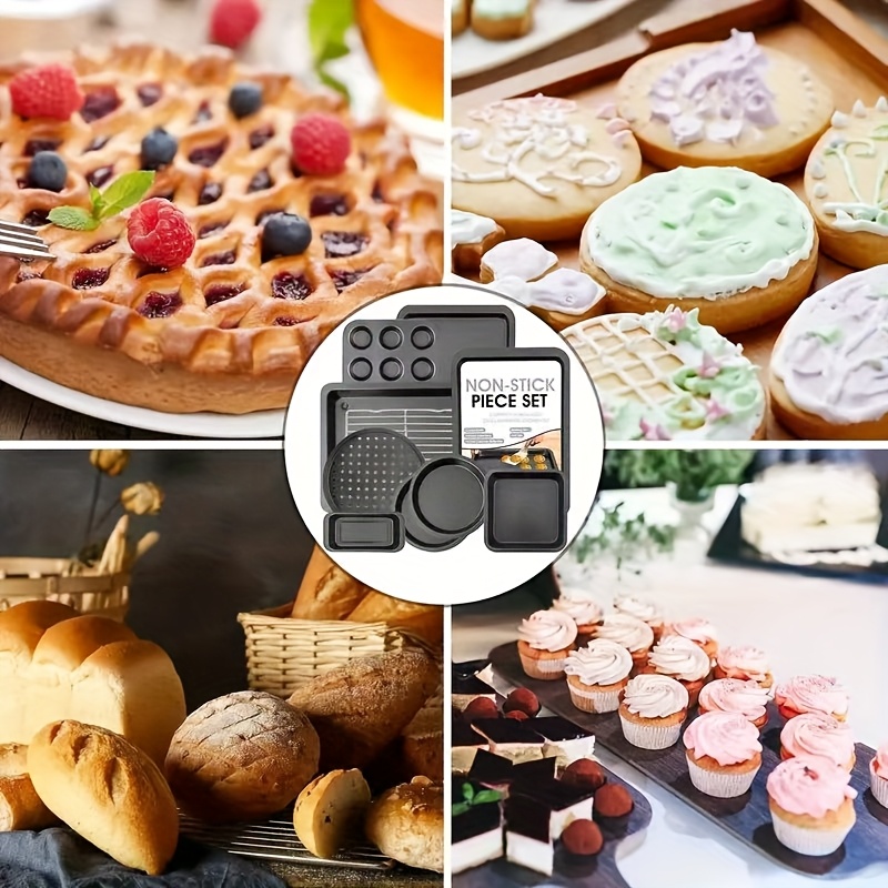 Set of 10 Baking Trays, Featur - Kitchen Baking Cupboard recensie en prijs