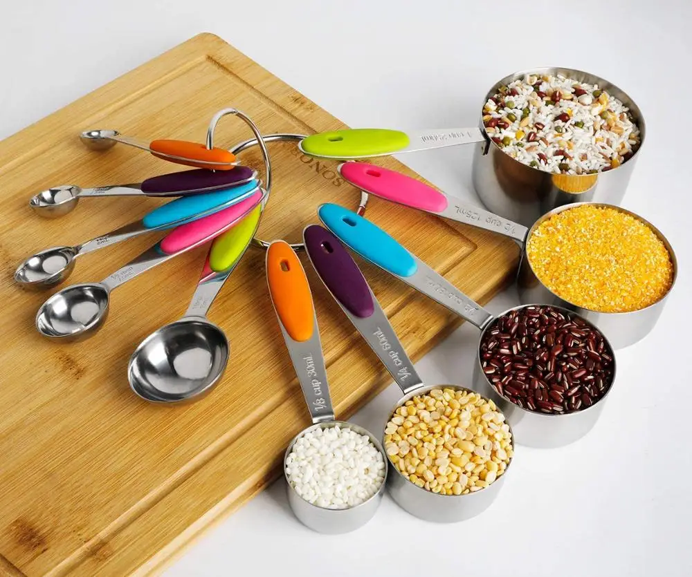 Measuring Cups and Spoons Set, - Kitchen Baking Utensil Set recensie en prijs