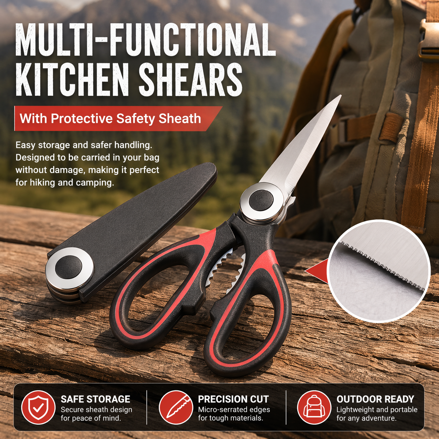 Multifunctional Stainless Stee - Kitchen Shears In Baking recensie en prijs