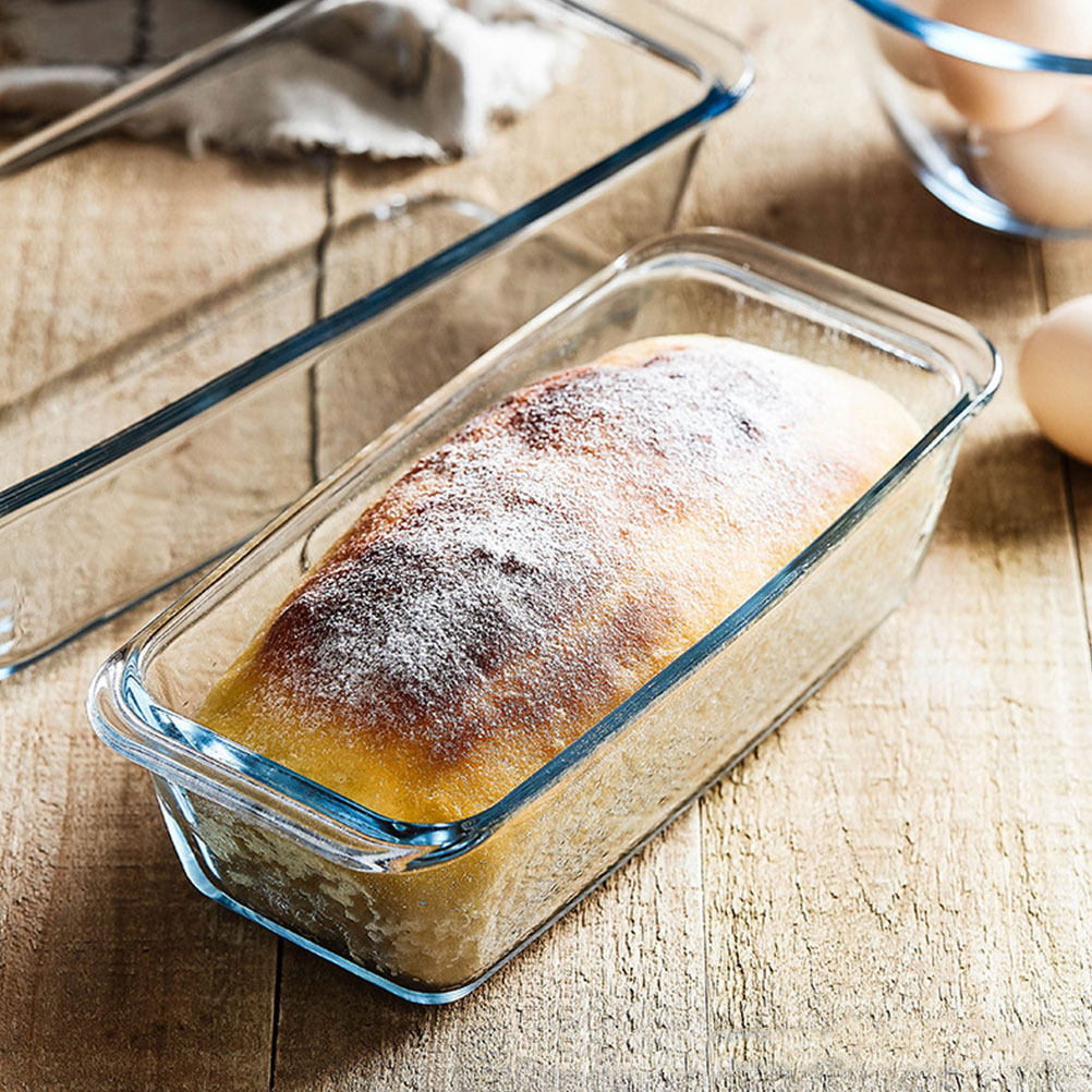 1Pcs Premium Tempered Glass Ba - Kitchen Baking Pan Storage recensie en prijs
