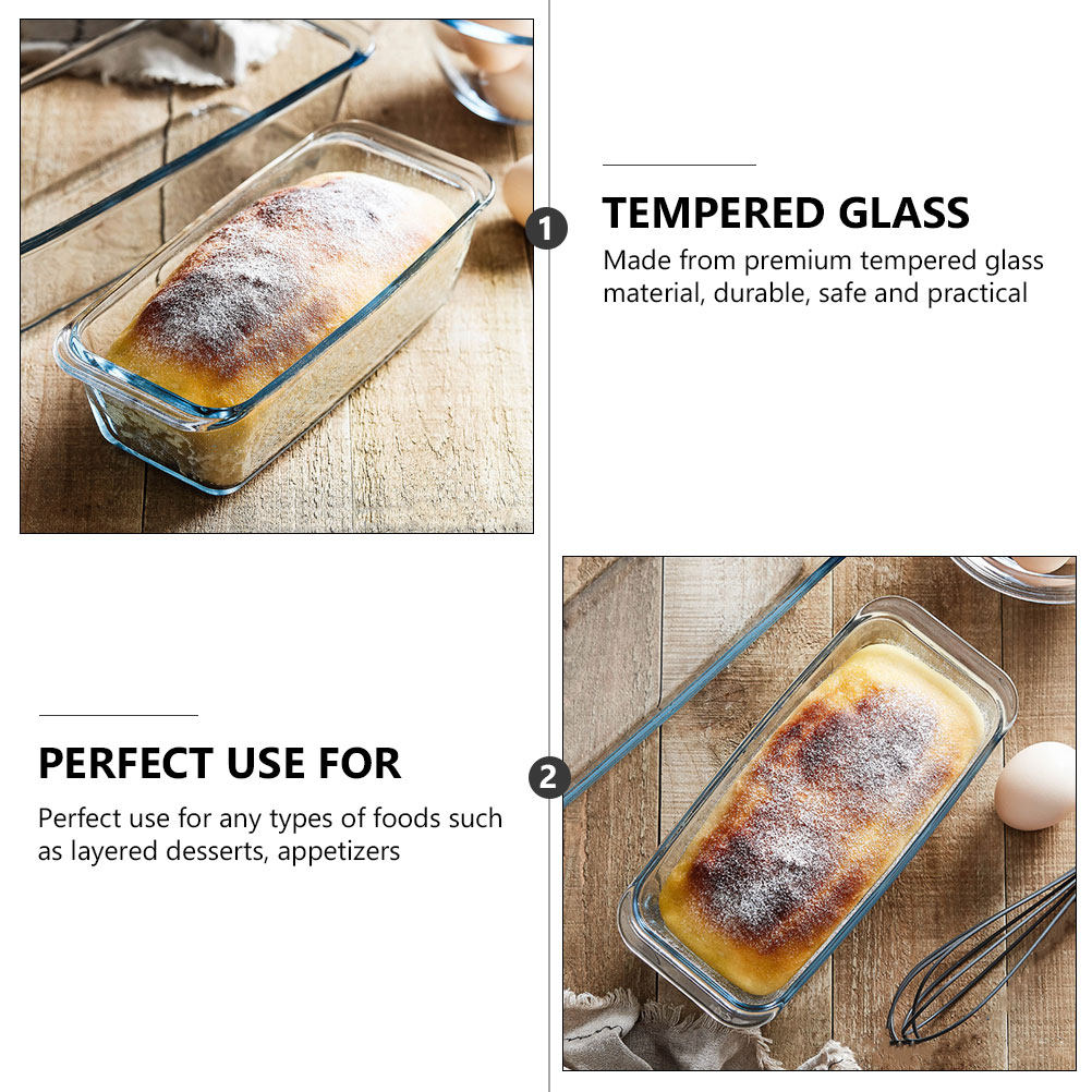 1Pcs Premium Tempered Glass Ba - Kitchen Baking Pan Storage recensie en prijs