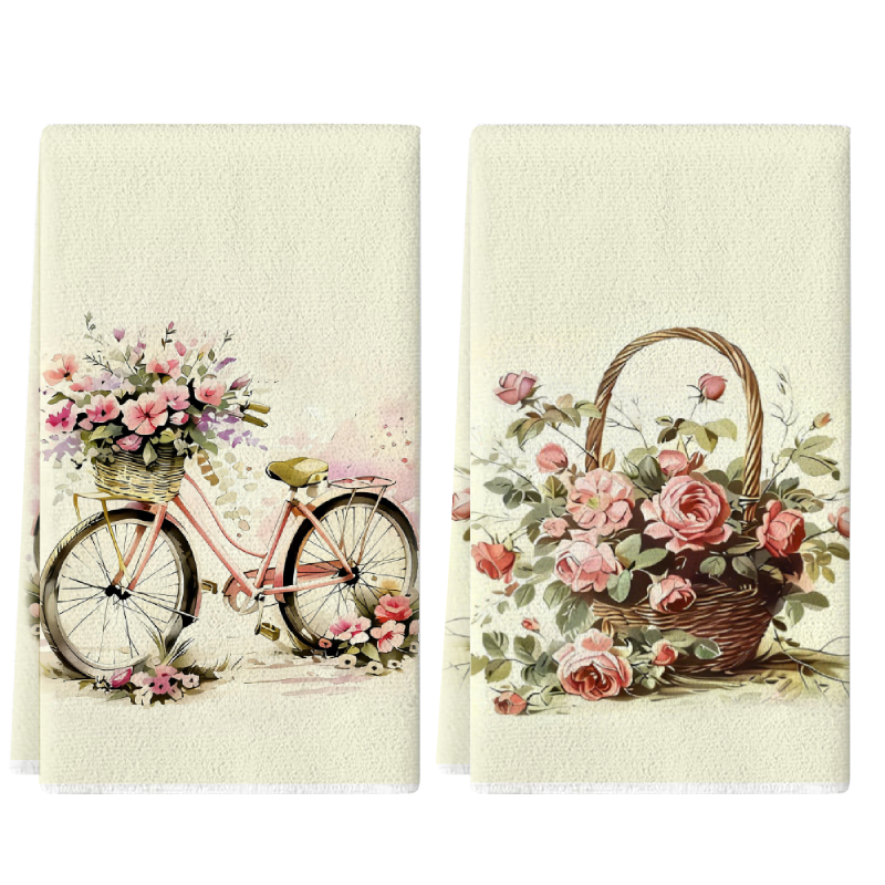 2Pcs, Flower Cart + Rose Baske - Kitchen Baking Cart recensie en prijs