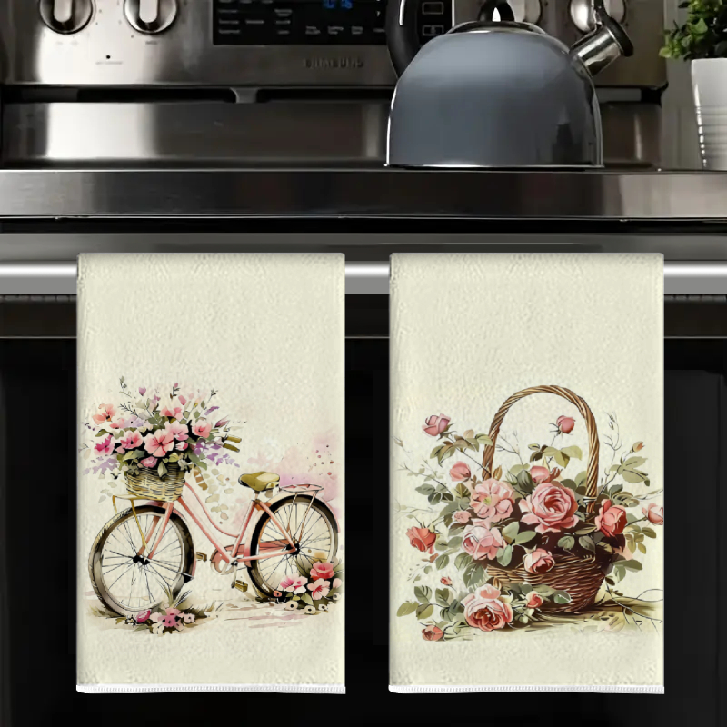 2Pcs, Flower Cart + Rose Baske - Kitchen Baking Cart recensie en prijs