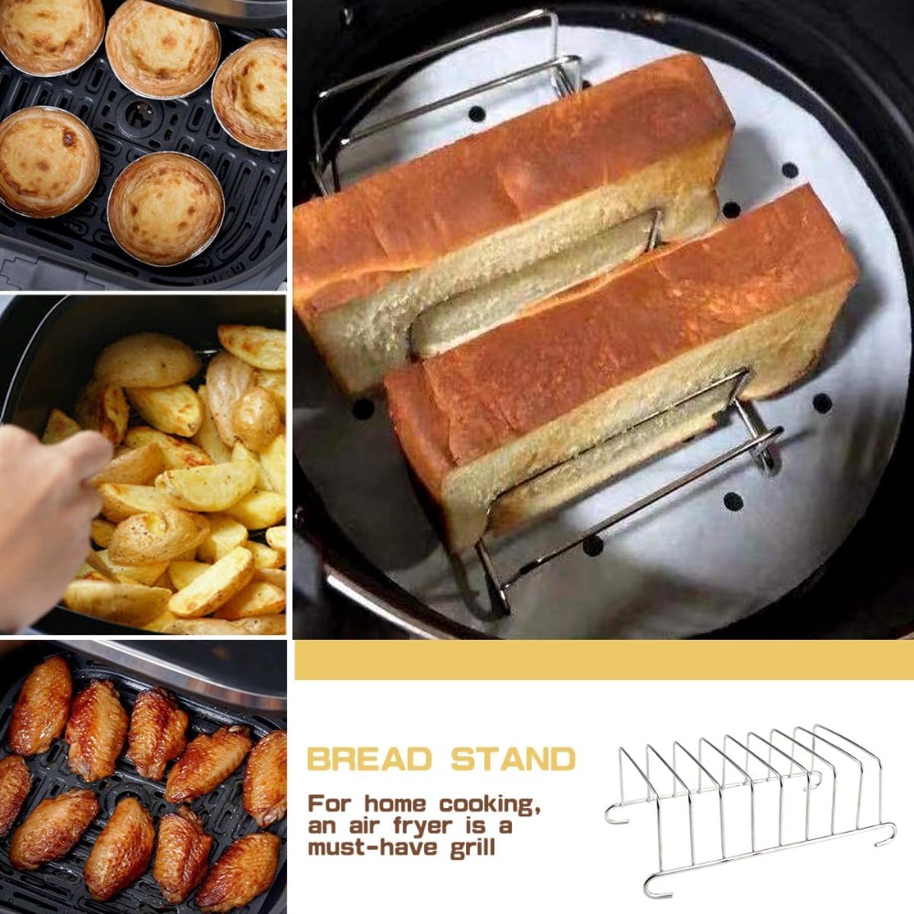 1Pcs Stainless Steel Toast Bre - Kitchen Baking Tray Rack recensie en prijs