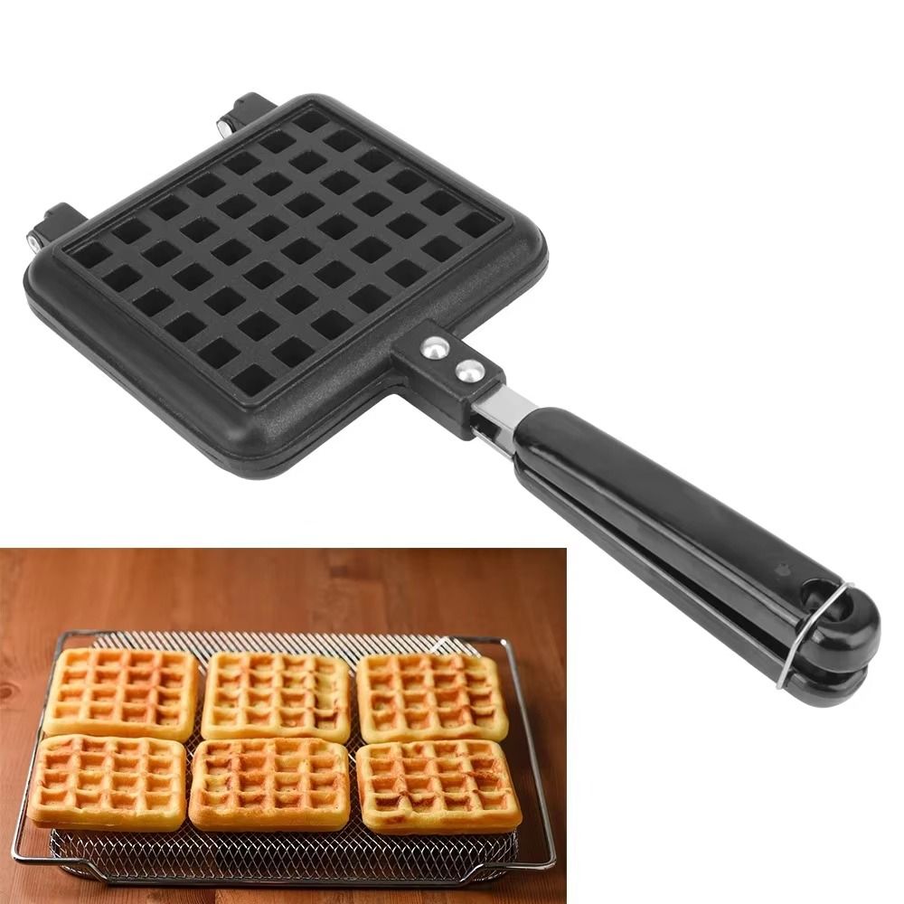Long Handle Waffle Baking Mold - Kitchen Baking Machine recensie en prijs