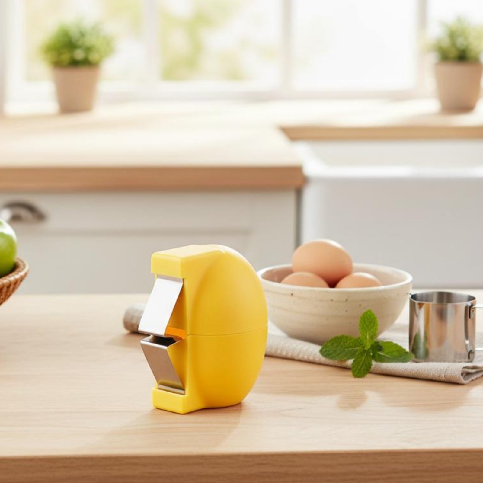 Hen Fruit Shell Opener No Mess - Kitchen Baking Mess recensie en prijs