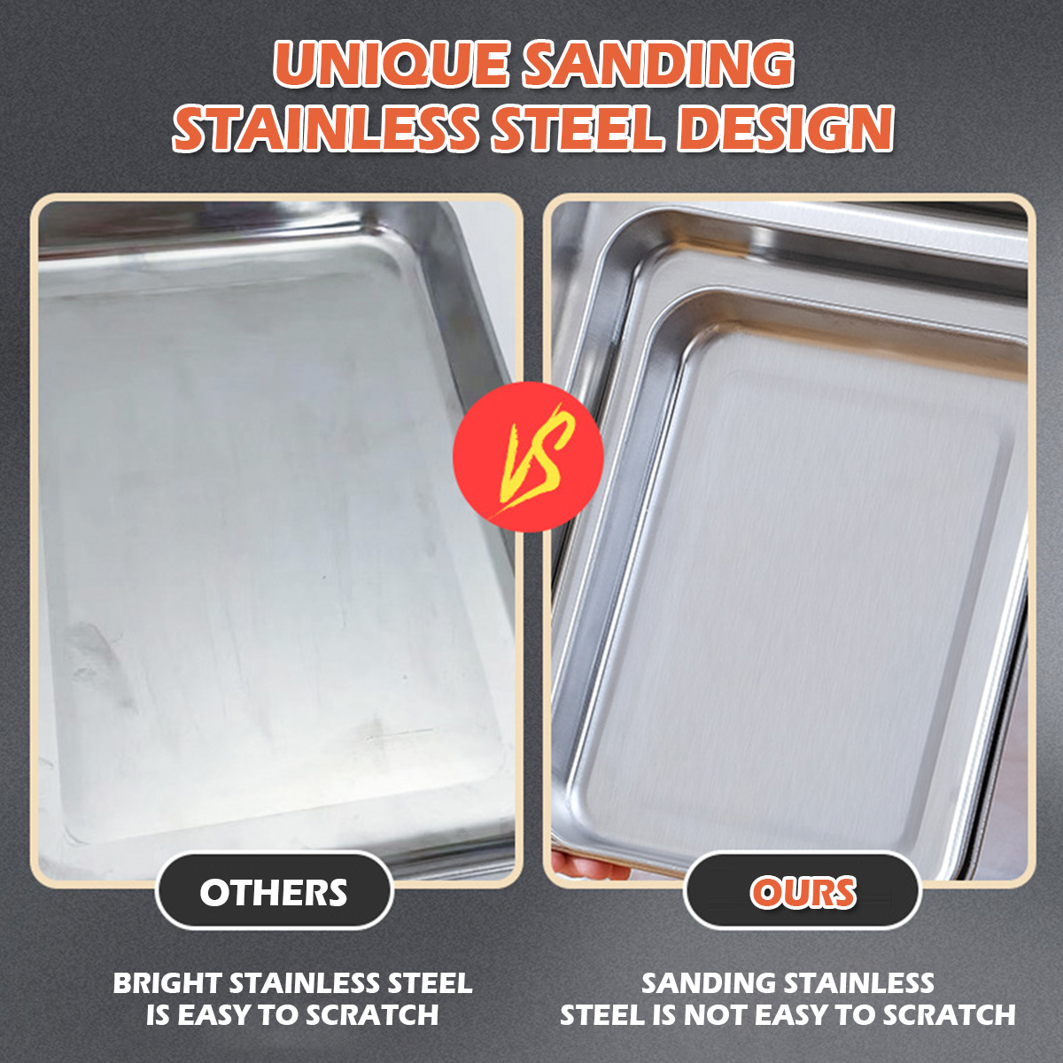 Stainless Steel Baking Tray wi - Kitchen Baking Tray Rack recensie en prijs