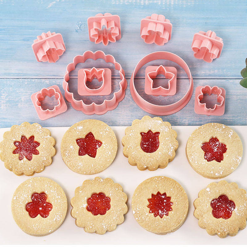 10 Pcs Vintage Flower Jam Cook - Kitchen Baking Cookies recensie en prijs