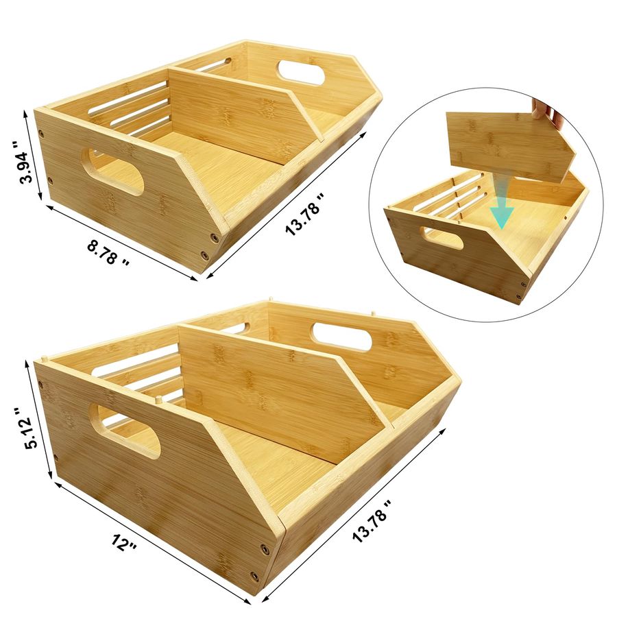 Stackable Vegetable Storage Bi - Kitchen Baking Pantry recensie en prijs