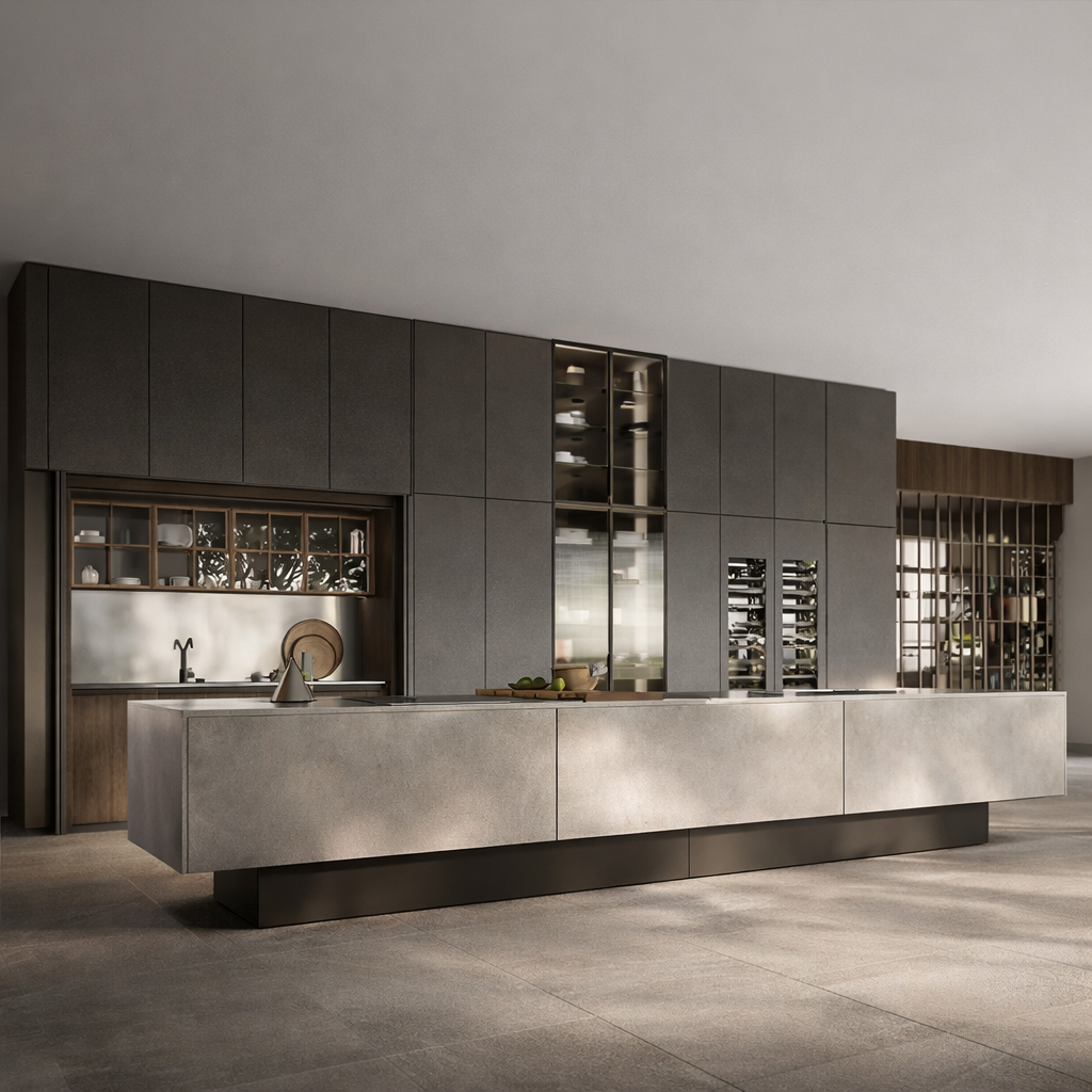 Custom Modern 304 Stainless St - Kitchen Baking Island recensie en prijs