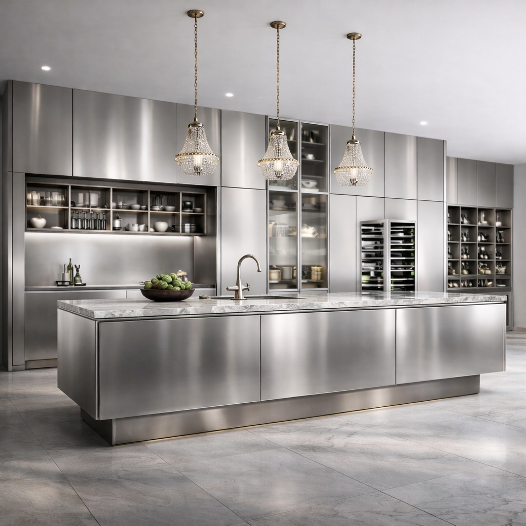 Custom Modern 304 Stainless St - Kitchen Baking Island recensie en prijs