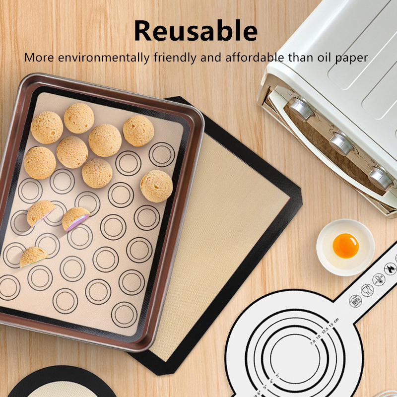 1Pc 42x29.5cm Silicone Baking  - Kitchen Baking Cookies recensie en prijs