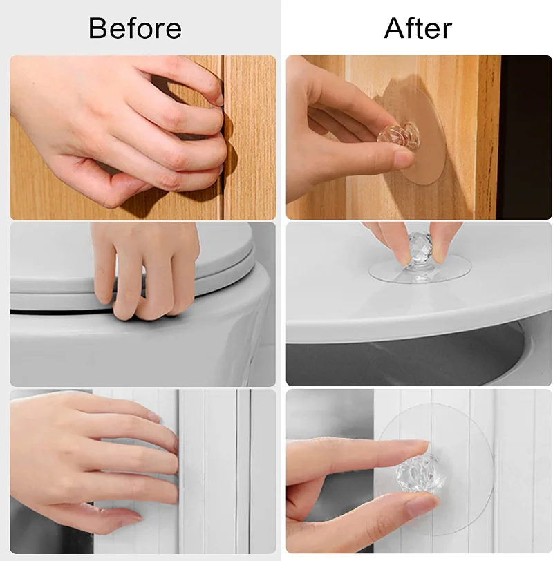 2/10Pcs Punch-free Drawer Knob - Kitchen Queen recensie en prijs