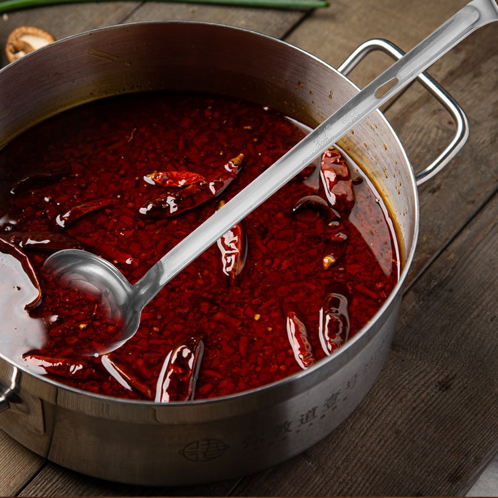 Long Handle Stainless Steel Me - Baking (Kitchen Ingredient) recensie en prijs