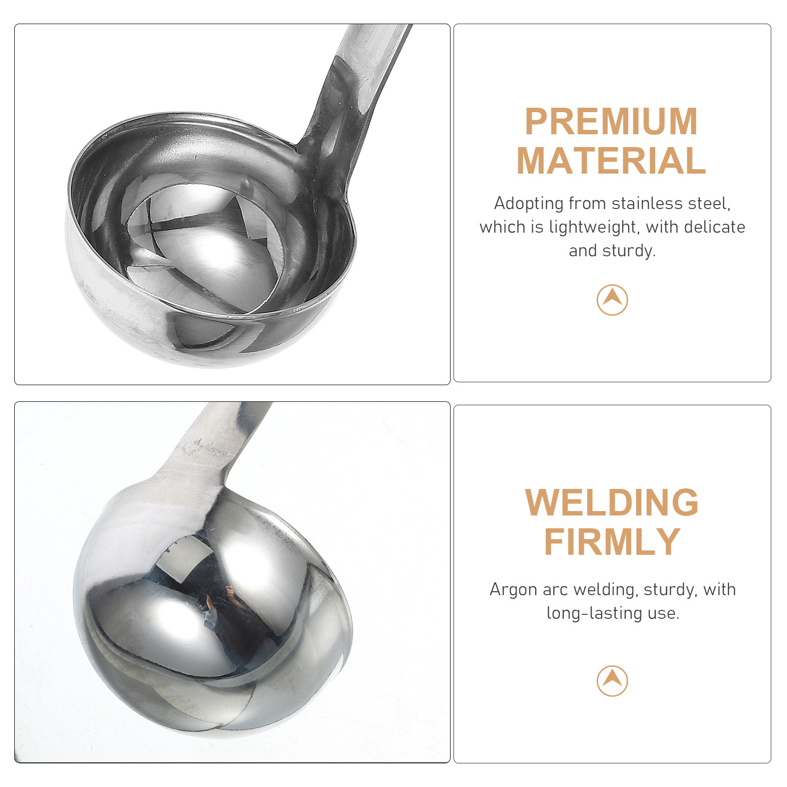 Long Handle Stainless Steel Me - Baking (Kitchen Ingredient) recensie en prijs