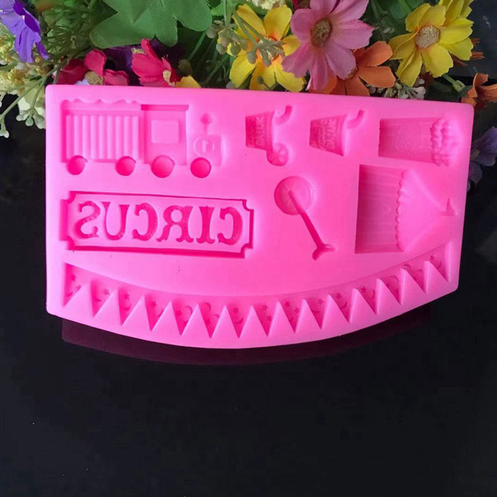 2Pcs Silicone Circus Fondant M - Silicone Cake Mold recensie en prijs
